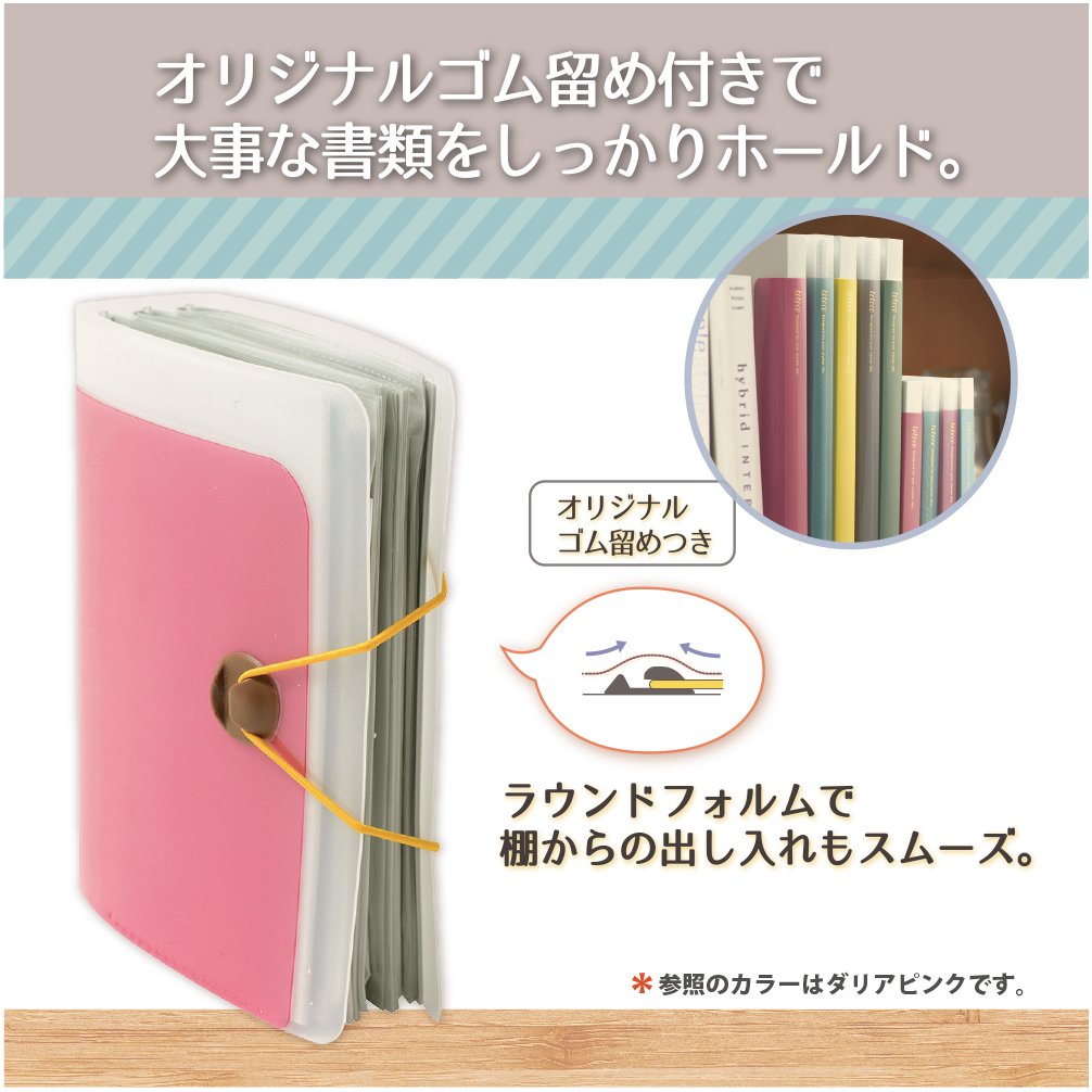 Amazon.co.jp: プラス はがきファイル totoco ハンディ 120枚用 透明