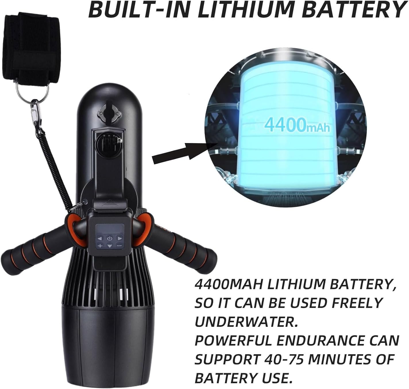 G Camolech 500w Electric Water Scooter for adults and children, scooters for girls, submarine scooter helix, swimming pool, diving and snorkeling Sea Scooter 5