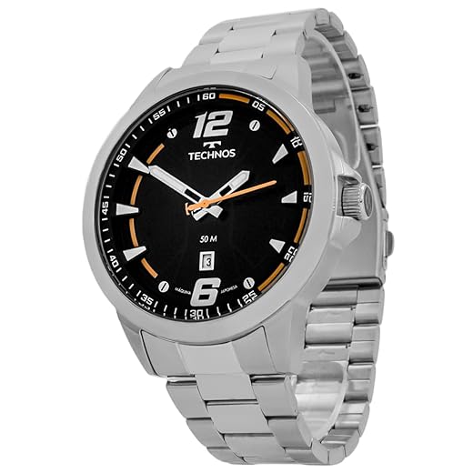 Relógio Technos Masculino Racer Prata - 2117LDR/1P