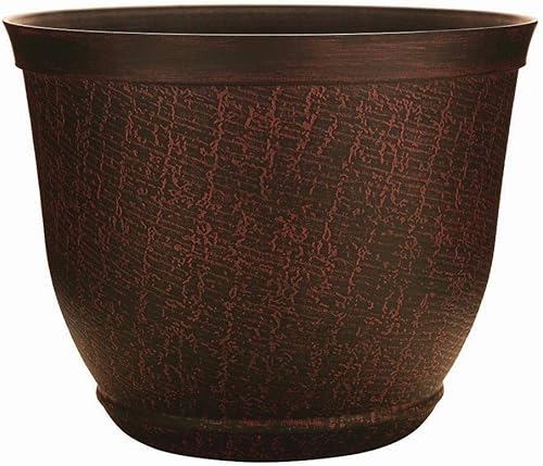 Southern Patio HDR-012146 Cronus - Maceta, color gris