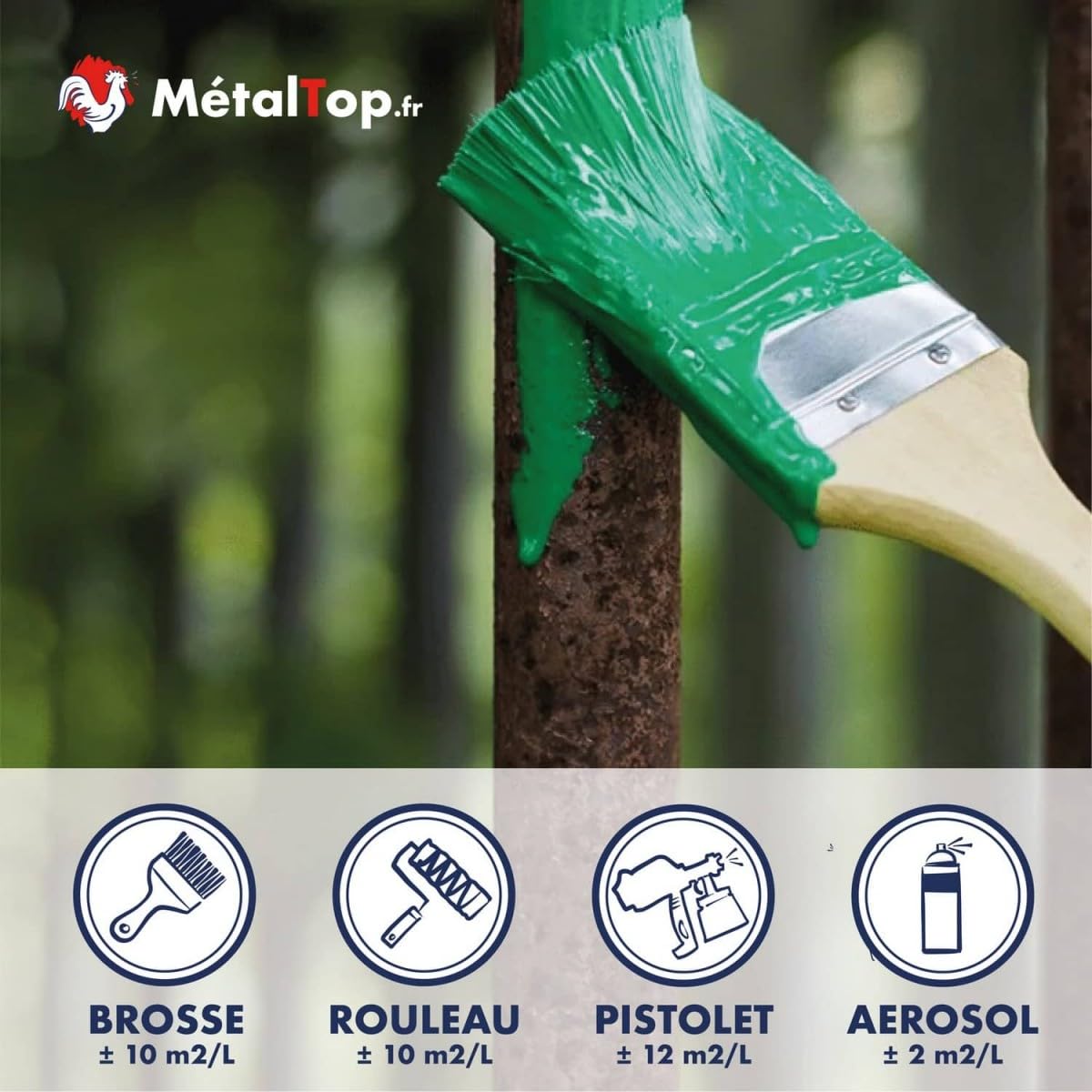 Aérosol Anti-rouille SINTO MAINTENANCE – Bleu Brillant RAL 5002, 920265