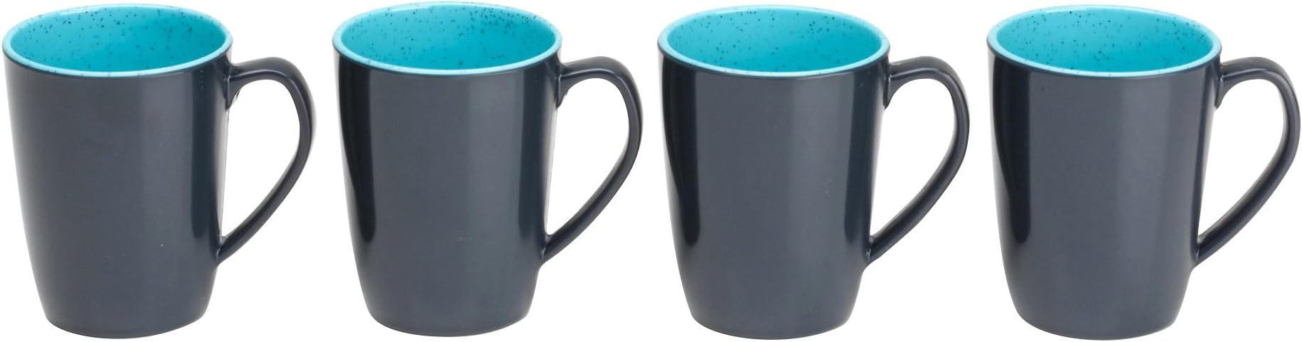 Flamefield Granite Melamine Mug Set - Pack of 4