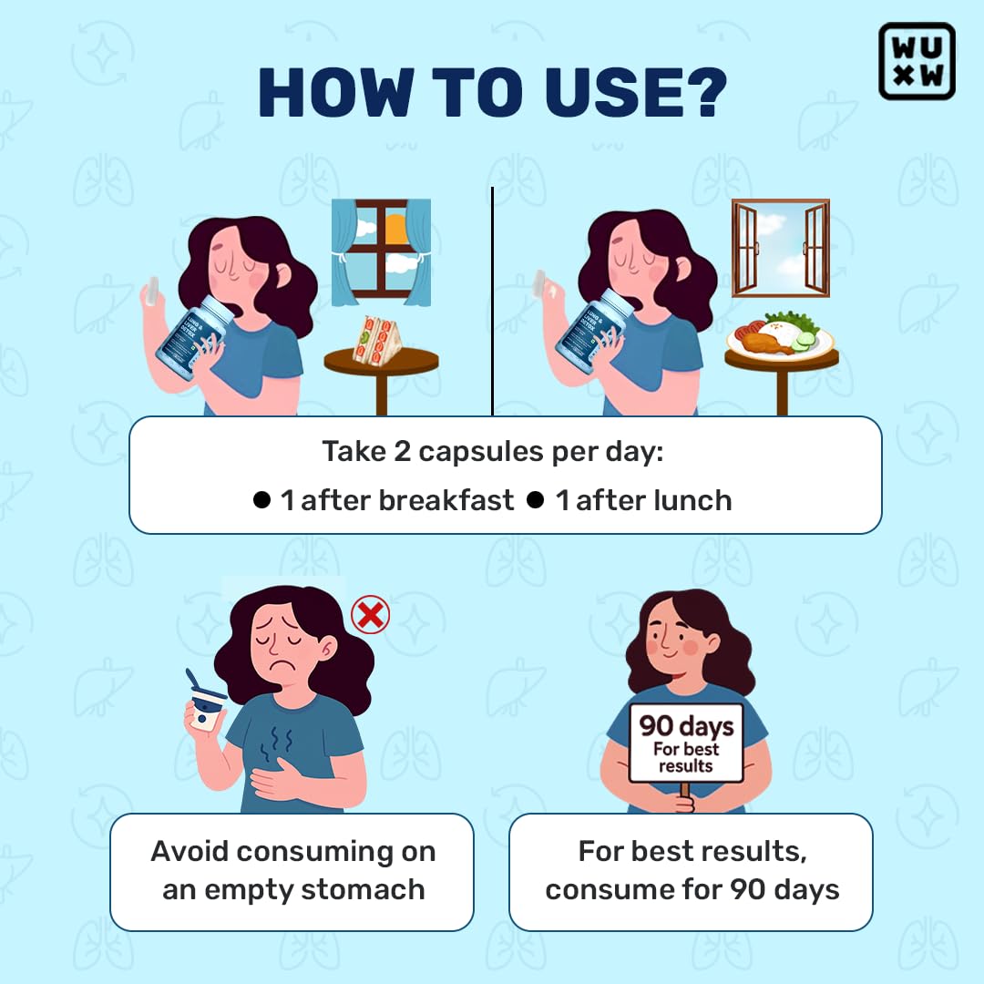 Buy Now What'S Up Wellness Lung &Amp; Liver Detox Supplement Capsules Wi... 4 Buy Now What'S Up Wellness Lung &Amp; Liver Detox Supplement Capsules Wi...