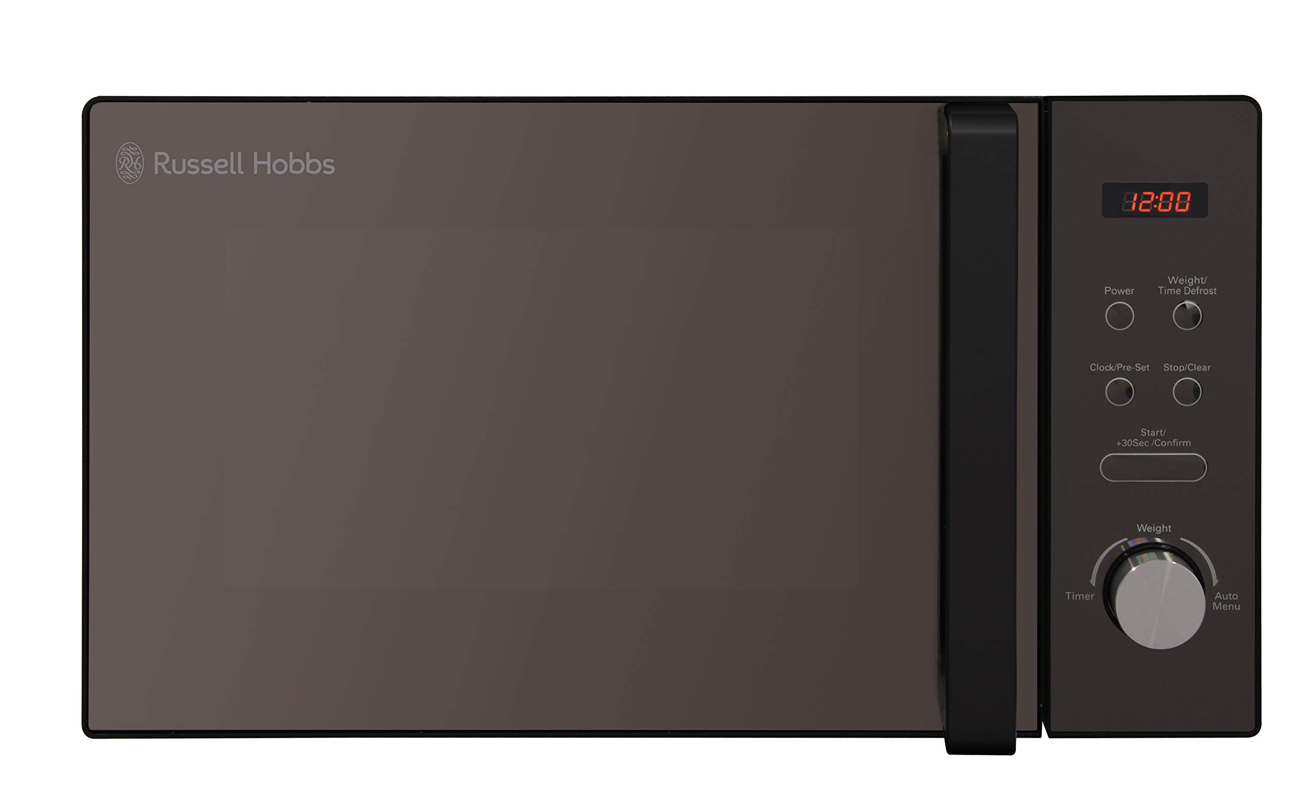Russell Hobbs RHM2076B 20 Litre 800 W Black Digital Solo Microwave with