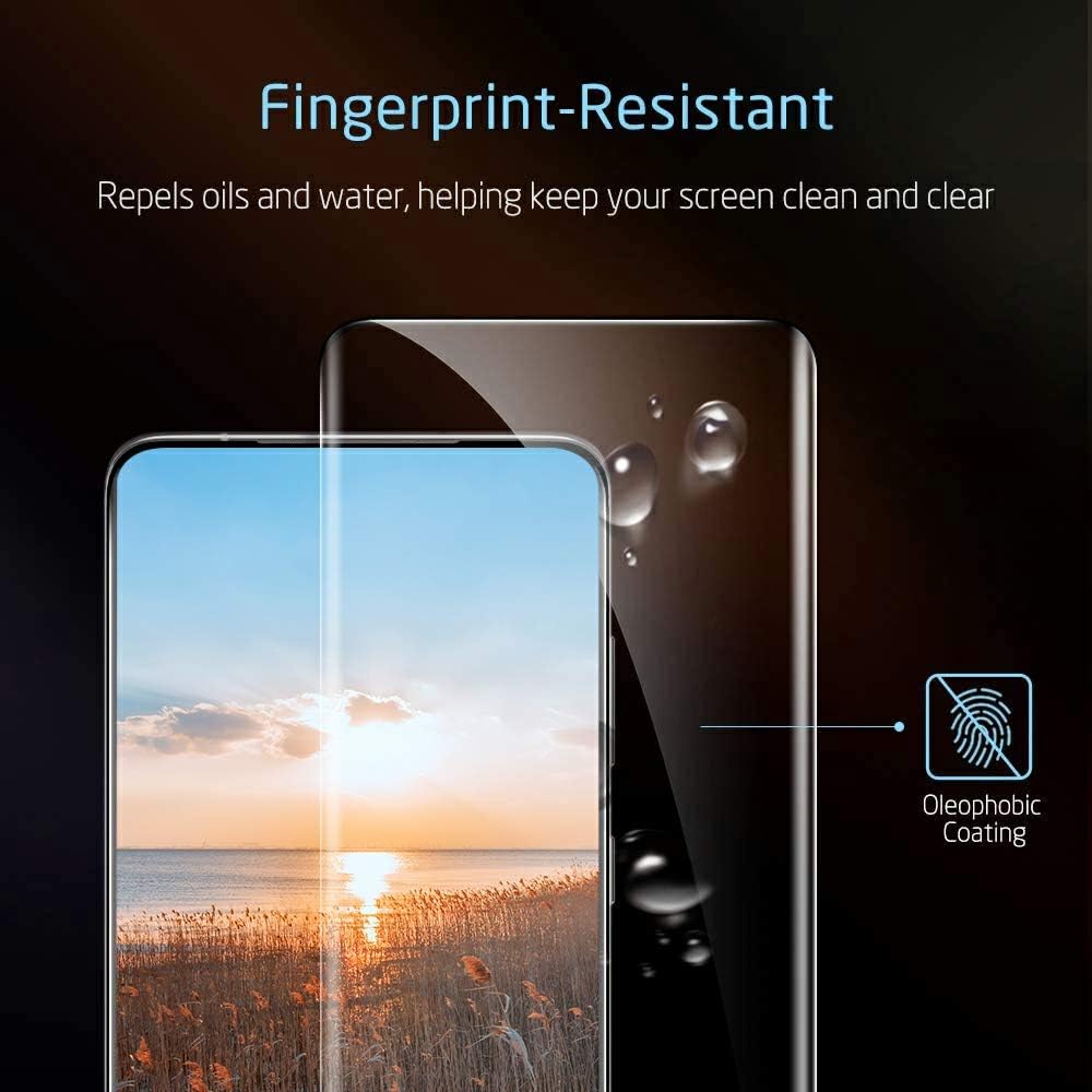 Screen Protector for Samsung Galaxy Note 20/Note 20 5G, 9H Tempered Glass, Ultrasonic Fingerprint Compatible,3D Curved, HD Clear,Bubble-Free for Galaxy Note 20 Glass Protector