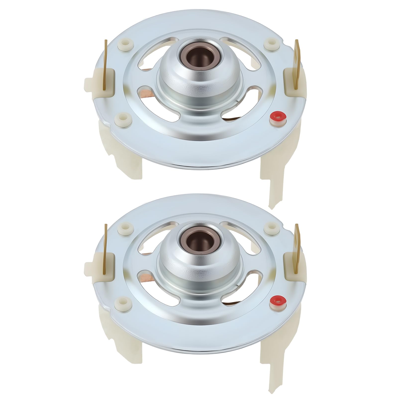 ECSiNG 2Pcs Carbon Brushes with Housing Compatible with RS775 Motor 10.8v 12v 14.4v 18v 20v 24v