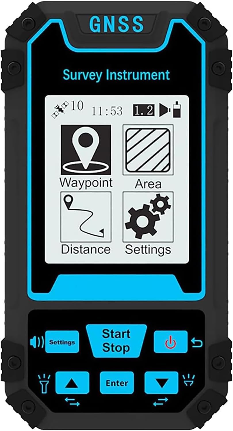 Localizador GPS De Latitud Y Longitud, Equipo De Levantamiento GPS Portátil, Navegación De Posición, Alerta De Desviación, Visualización De Velocidad, Registro De Seguimiento, para Levantam