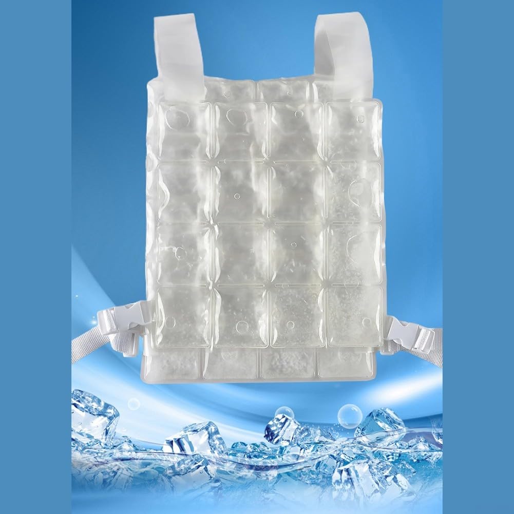 Phase Change Material Weste, PCM Kühlweste, Outdoor Kühlausrüstung, Wärmeentlastungsweste, Wandern Temperaturkontrolle, Camping Hitzeschutz