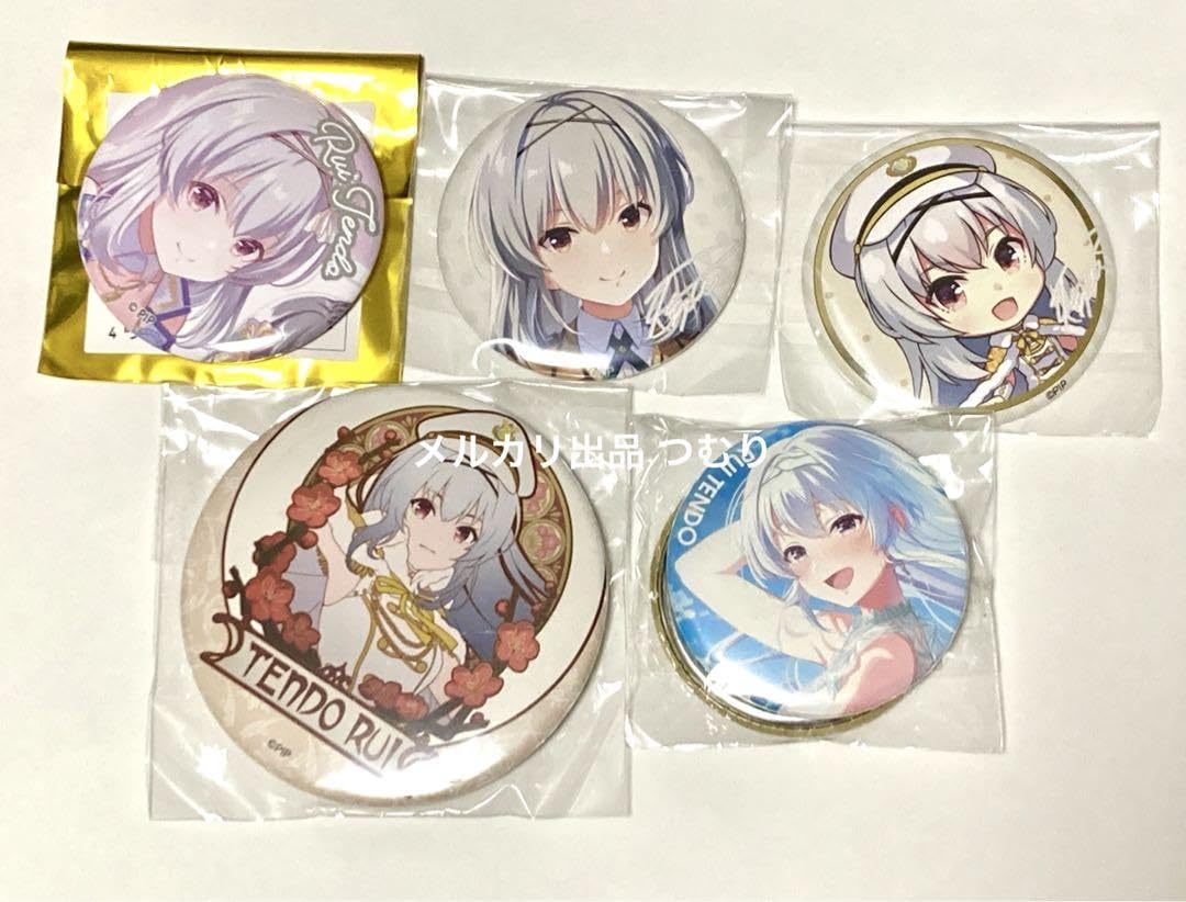 天動瑠依缶バッジ