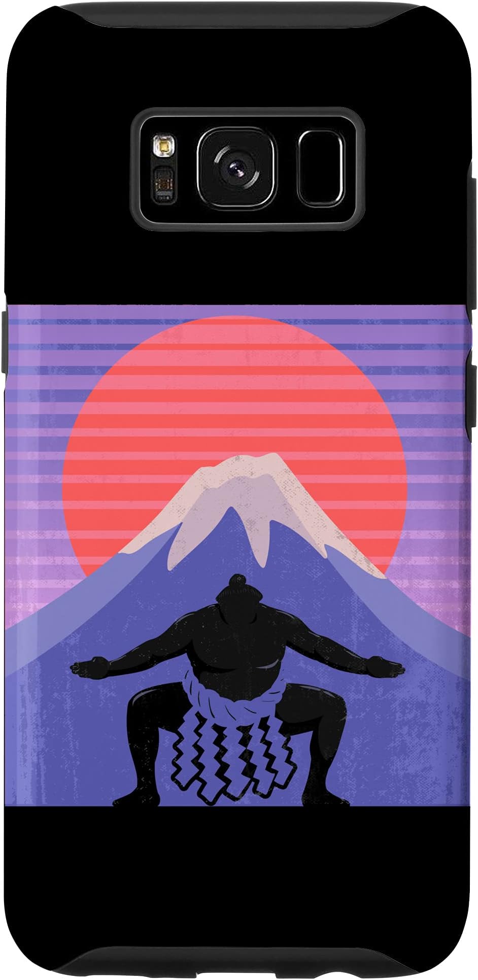 Galaxy S8 Japanese Sumo Wrestler In Mawashi Japan Mt. Fuji Aesthetic Case