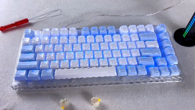 y♡Crystal Amazon.com: COTAIWA Crystal Keycaps,Ice Crystal Keycap，ABS
