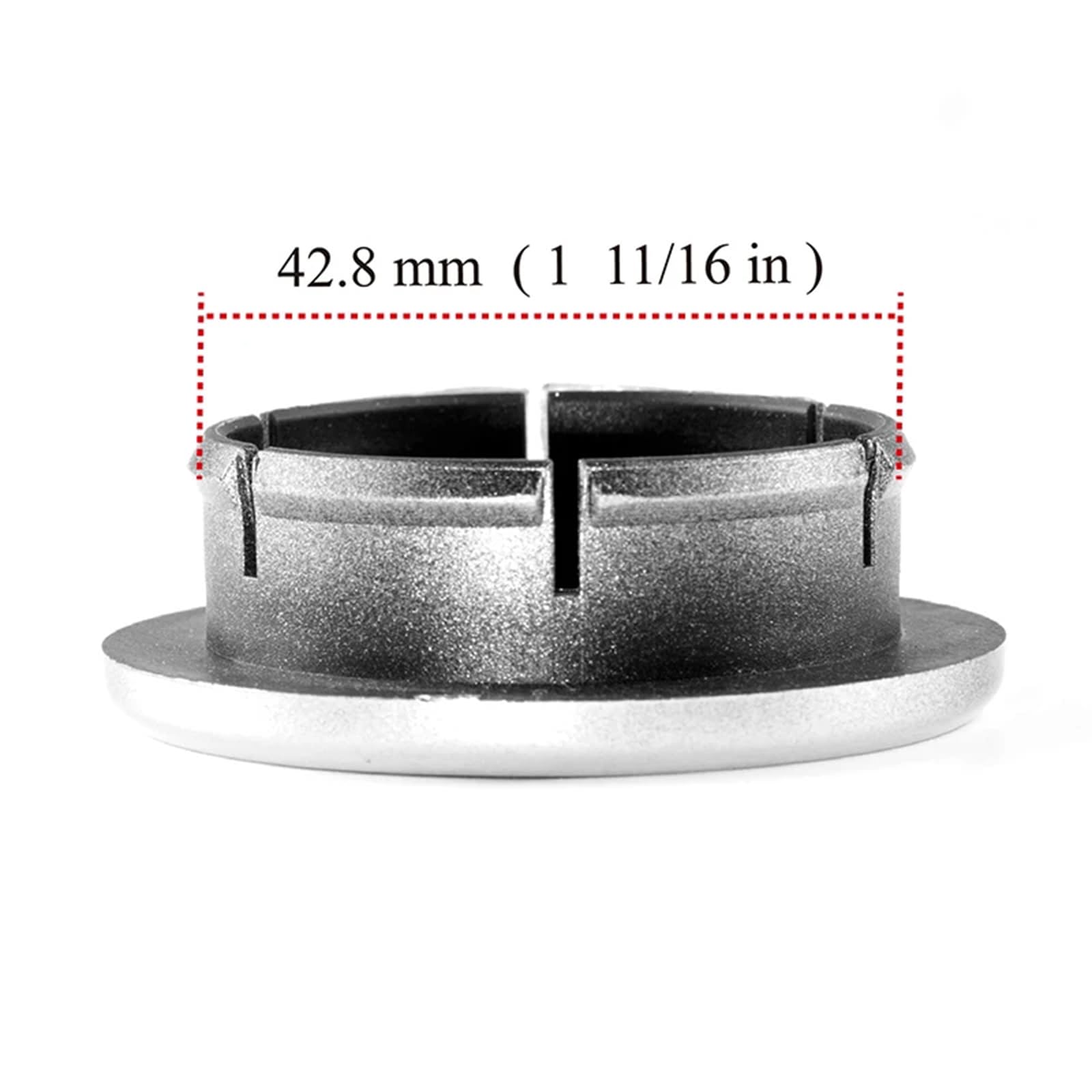 Lot de 4 Cache-moyeux de Roue OD 55,8 mm/2,2" ID 42,8 mm/1,69" pour Gran Turismo #108947#387201362