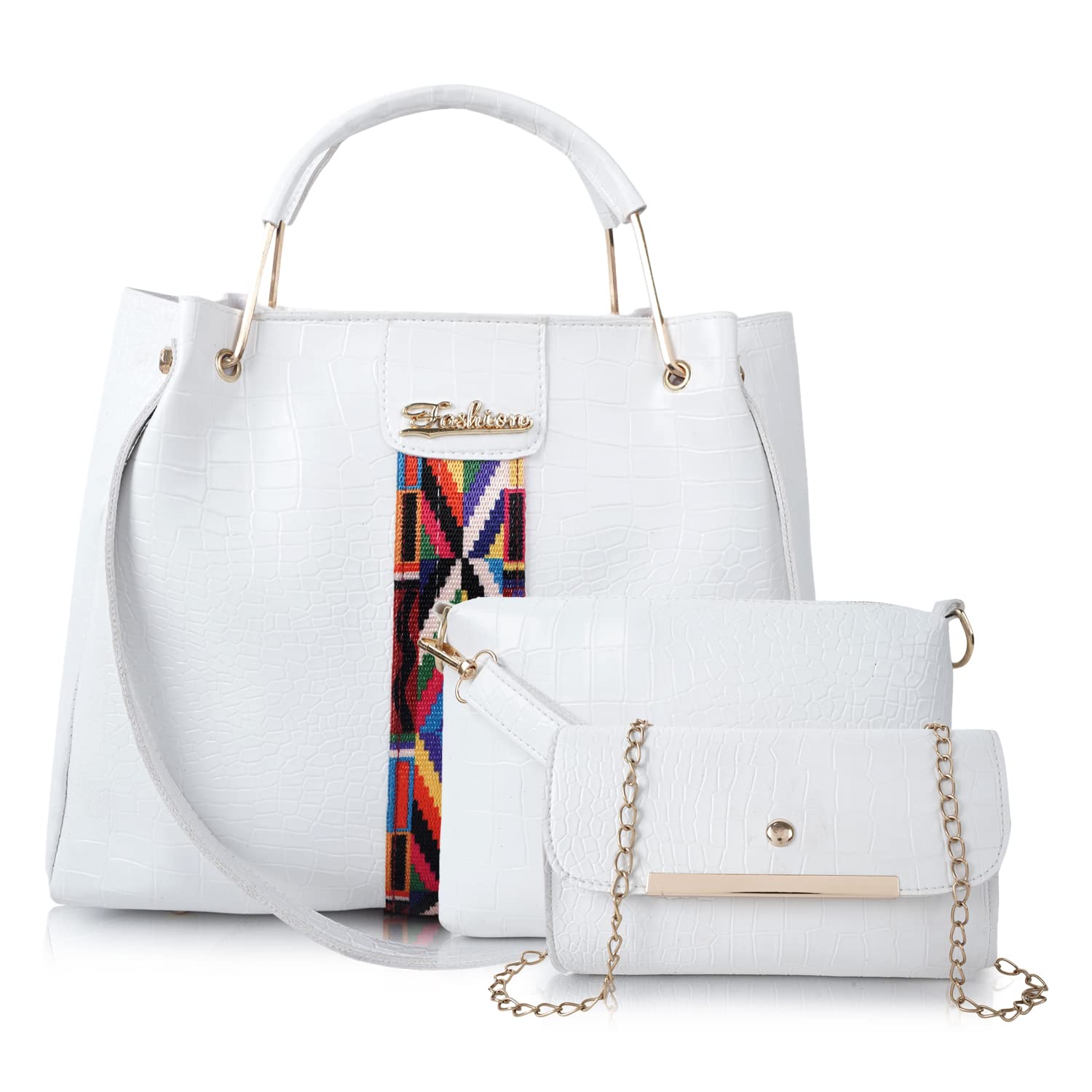 See full amazon price history chart for Envias Leatherette Handbags For Womens Ladies Combo Of 3 (D-53-White) Envias Leatherette Handbags For Womens Ladies Combo Of 3 (D-53-White) (B0C2ZHRV4X) Amazon Price History, Amazon Price Tracker