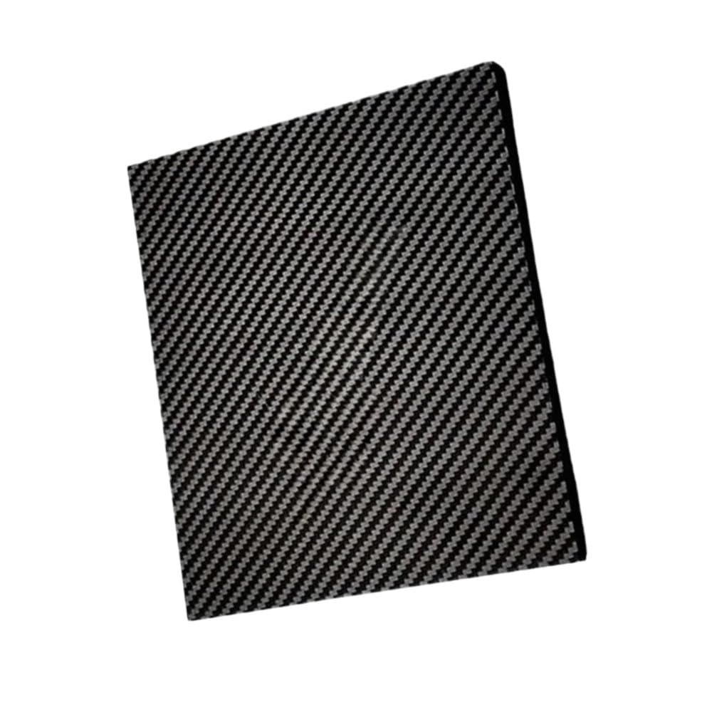 Piastra in fibra di carbonio 1 piastra in carbonio for robotica 300x400 mm, in fibra 3K completa, pannello rettangolare resistente