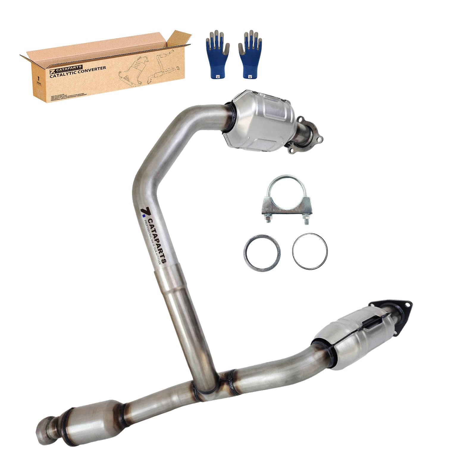 ZCATAPARTS Catalytic Converters Compatible with Chevrolet Silverado 1500 2014-2018,Suburban 2015-2019,Tahoe 2015-2019,GMC Sierra 1500 2014-2018,Yukon