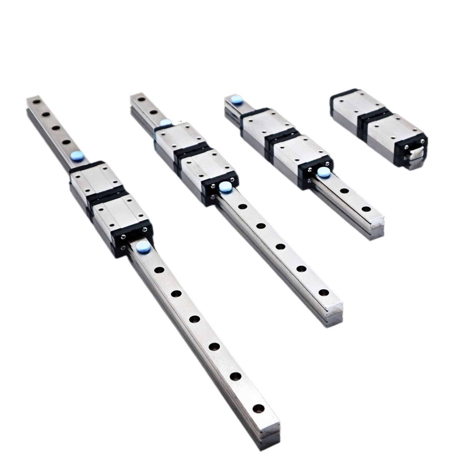 Rail linéaire MGN15 500mm avec 2 blocs de guidage type C ou H pour guidage de précision - 5