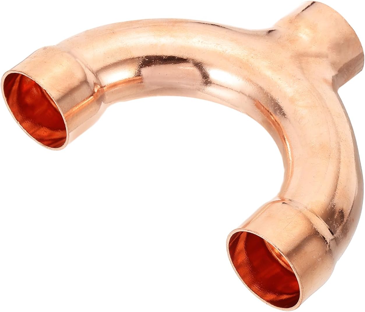 – PATIKIL 1 3/8 Inch ID Copper Fitting, 1Pcs 3 Way Y Type 99.9% Pure Copper Pipe Fitting Welding Connection for HVAC Air Conditioning Plumbing Refrigeration Pipe