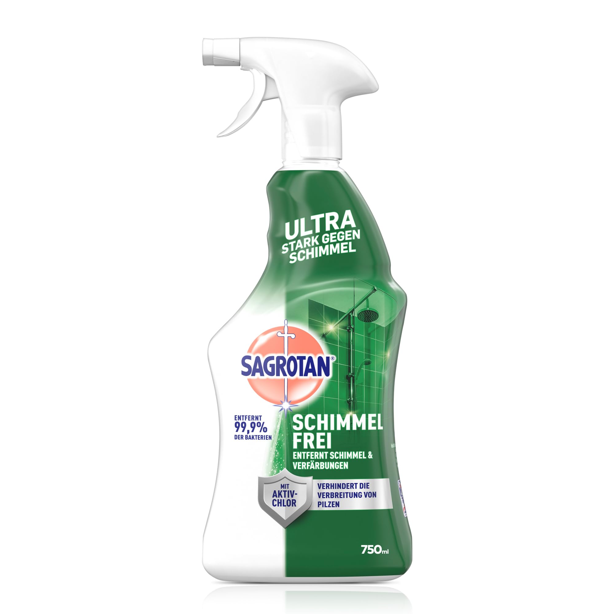Sagrotan Schimmelentferner 750 ml Sprühflasche mit Sprühkopf