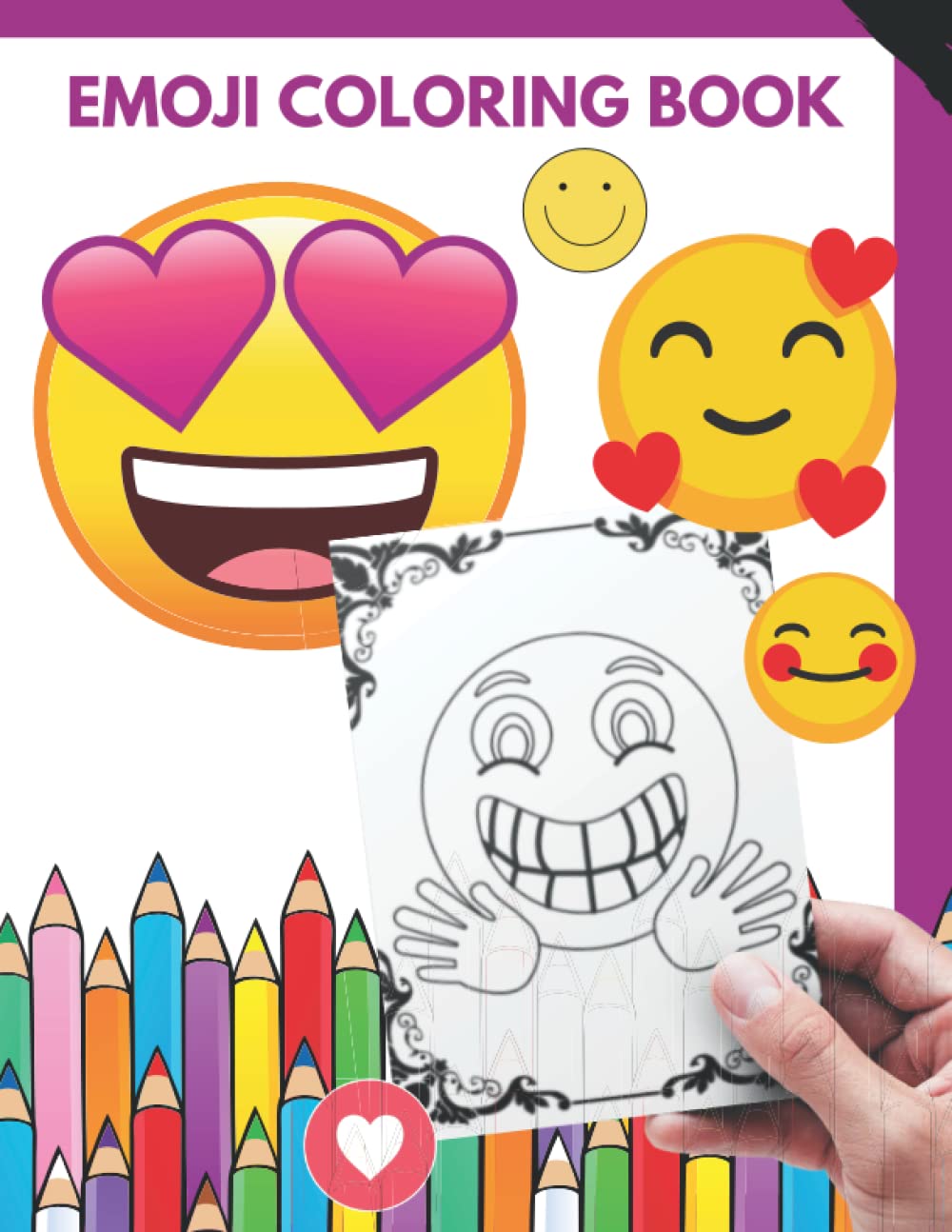 Buy Emoji Coloring Book: Books For Girls | Book Of Emojis | Emoji ...