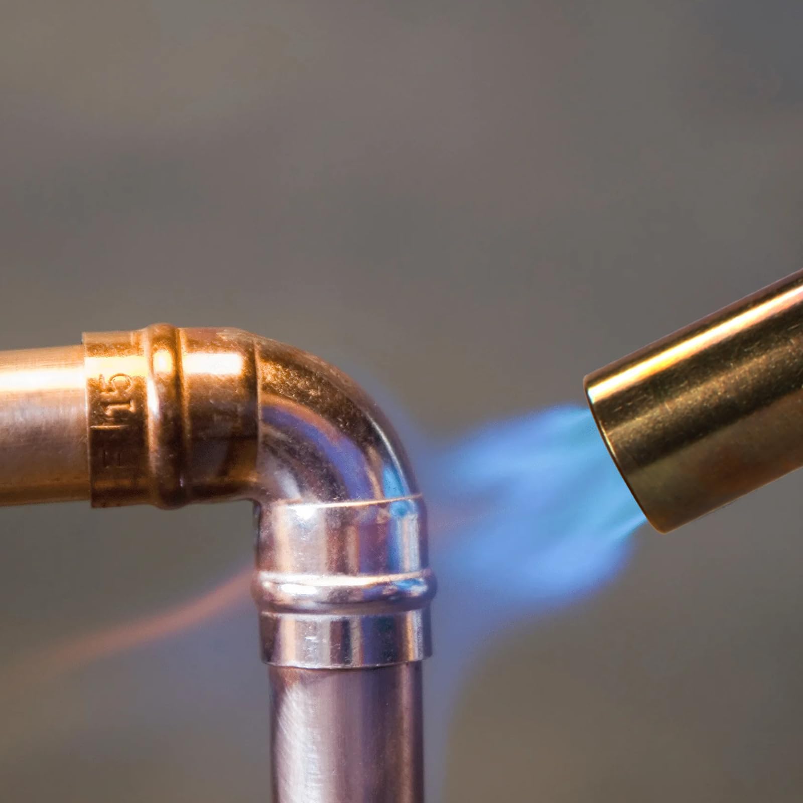 Lampada di saldatura multiuso, 1200°C fiamma ossidrica portatile, cannello per saldatura, bombola di gas da 190g come combustibile (Escluse le bombole del gas), Facile da usare
