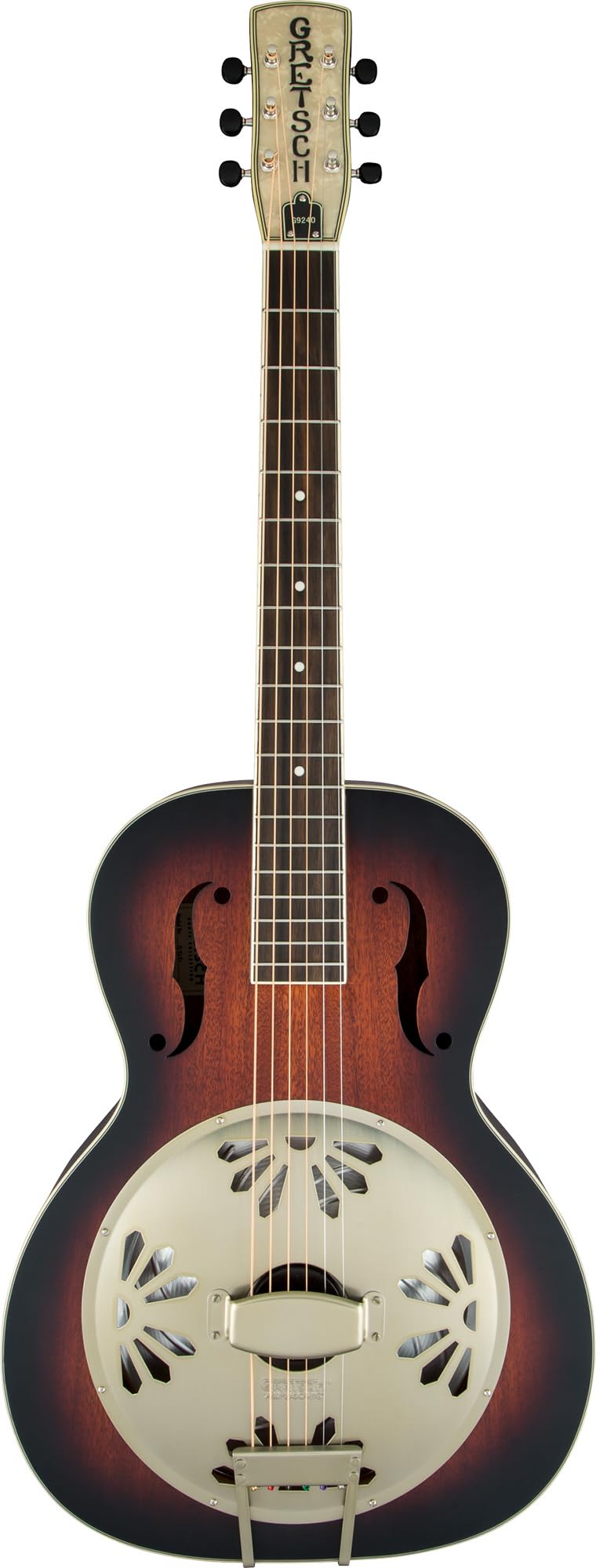 Gretsch G9240 Alligator Round-Neck Biscuit Cone Resonator (Sunburst) - Chitarra resofonica