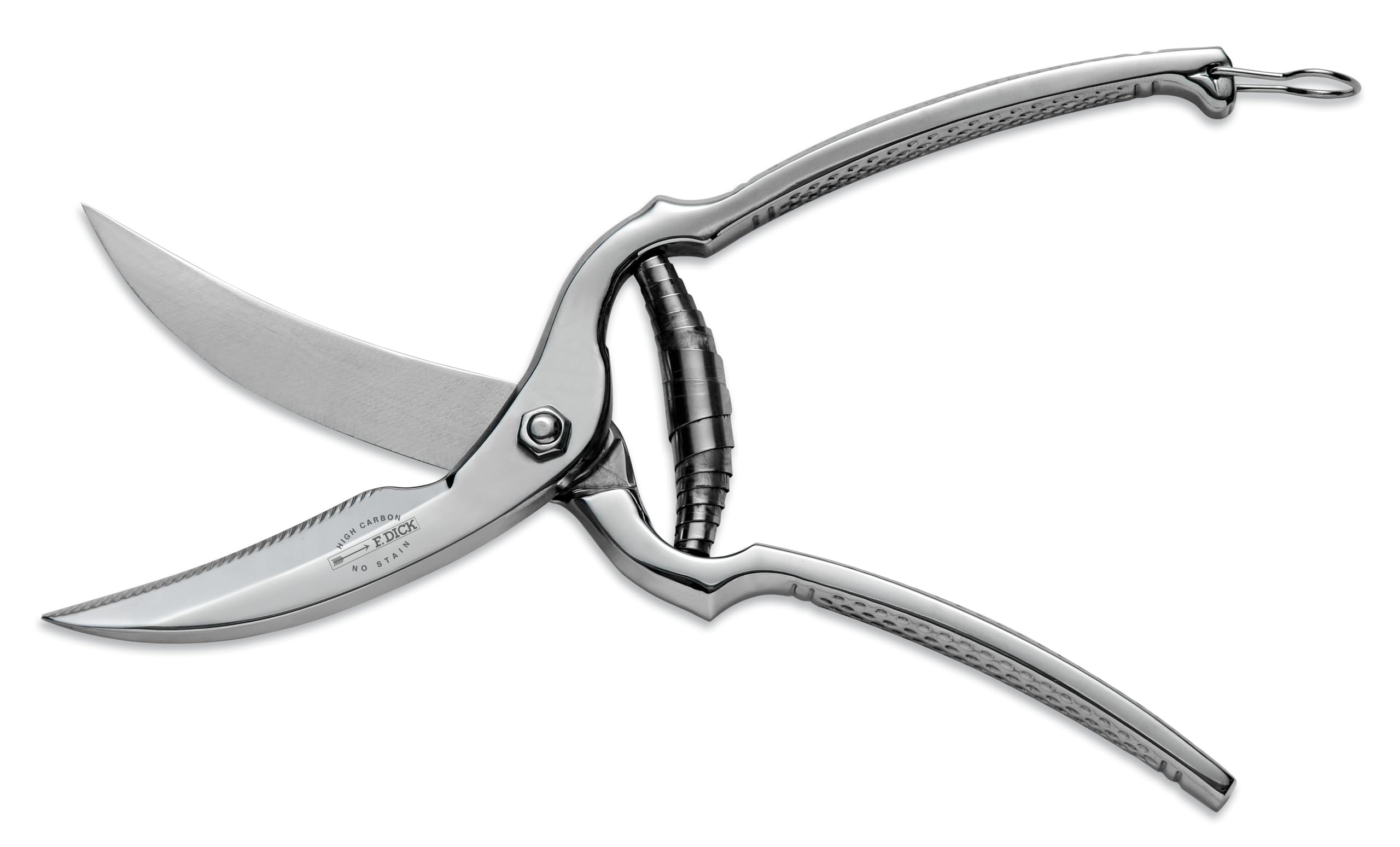 F. DICK Forbici per pollame (antiruggine, lunghezza 24 cm, adatte per cucina, macelleria, ecc., maneggevolezza ergonomica e qualità durevole) 90083252