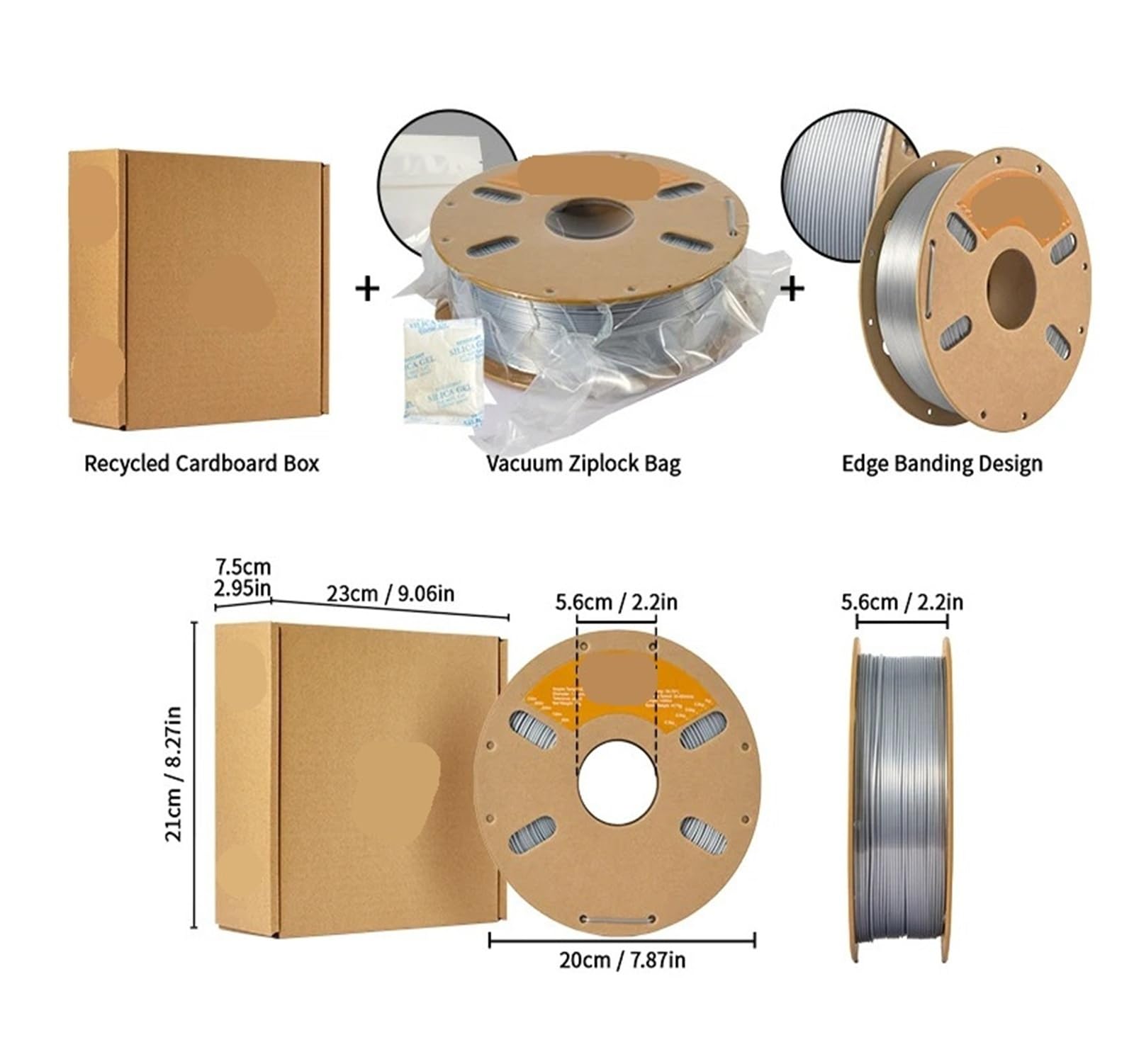 Filament PLA en Soie for Impression 3D, 1 kg,75 mm, Multicolore(Liquid Gold)