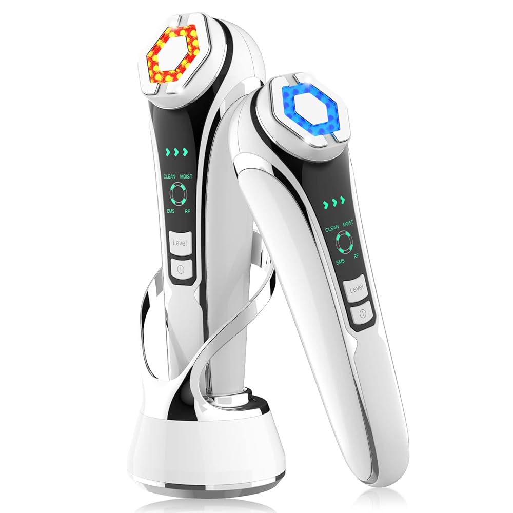 大特価❣️ 美顔器 美容器 自宅用美顔器 RF 多機能 イオン導出 イオン導入 Amazon.co.jp: 美顔器 美容器 自宅用美顔器 RF美顔器 イオン導出