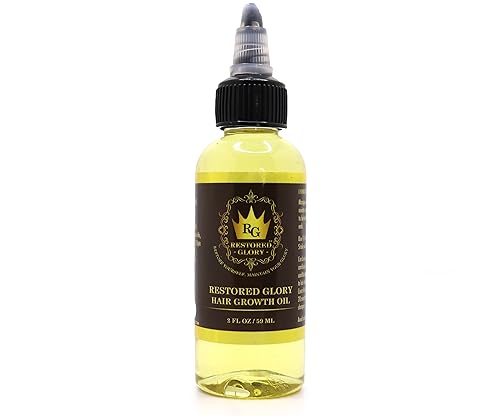 Aceite para el crecimiento del cabello para el crecimiento del cabello sano, más grueso y largo, 2 onzas líquidas