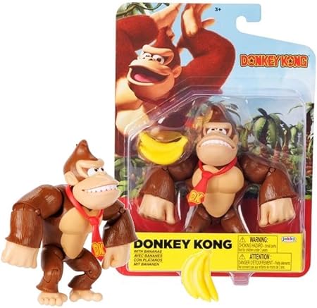 Clair Obscur Ganó el Juego del Año en los Premios Golden Joystick 7 Super Mario 4 inch Action Figure (Donkey Kong with Bananas)