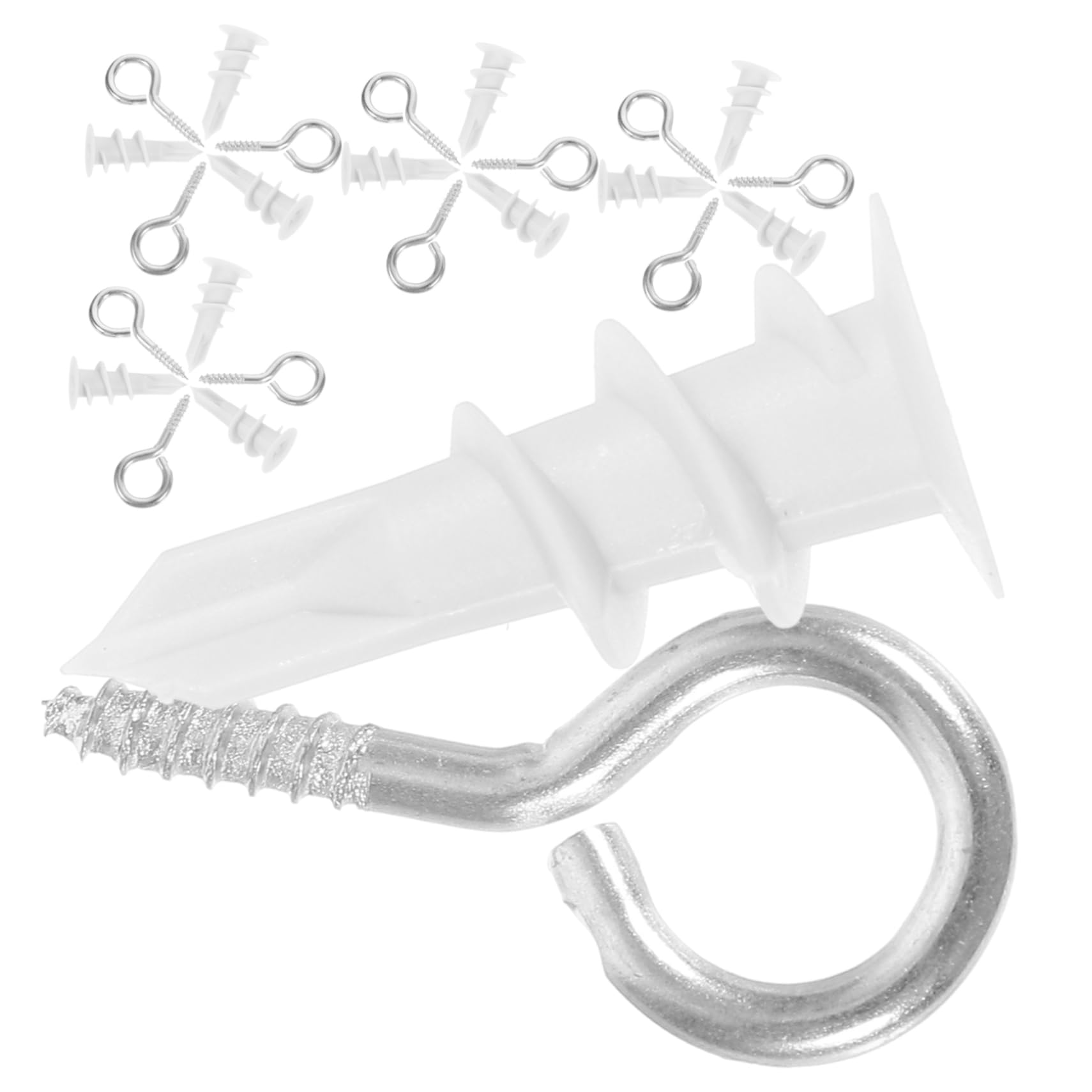 FELTECHELECTR Drywall Anchors Heavy Duty Self-Drilling Screws Kit Dry Wall Anchor Set for Drywall