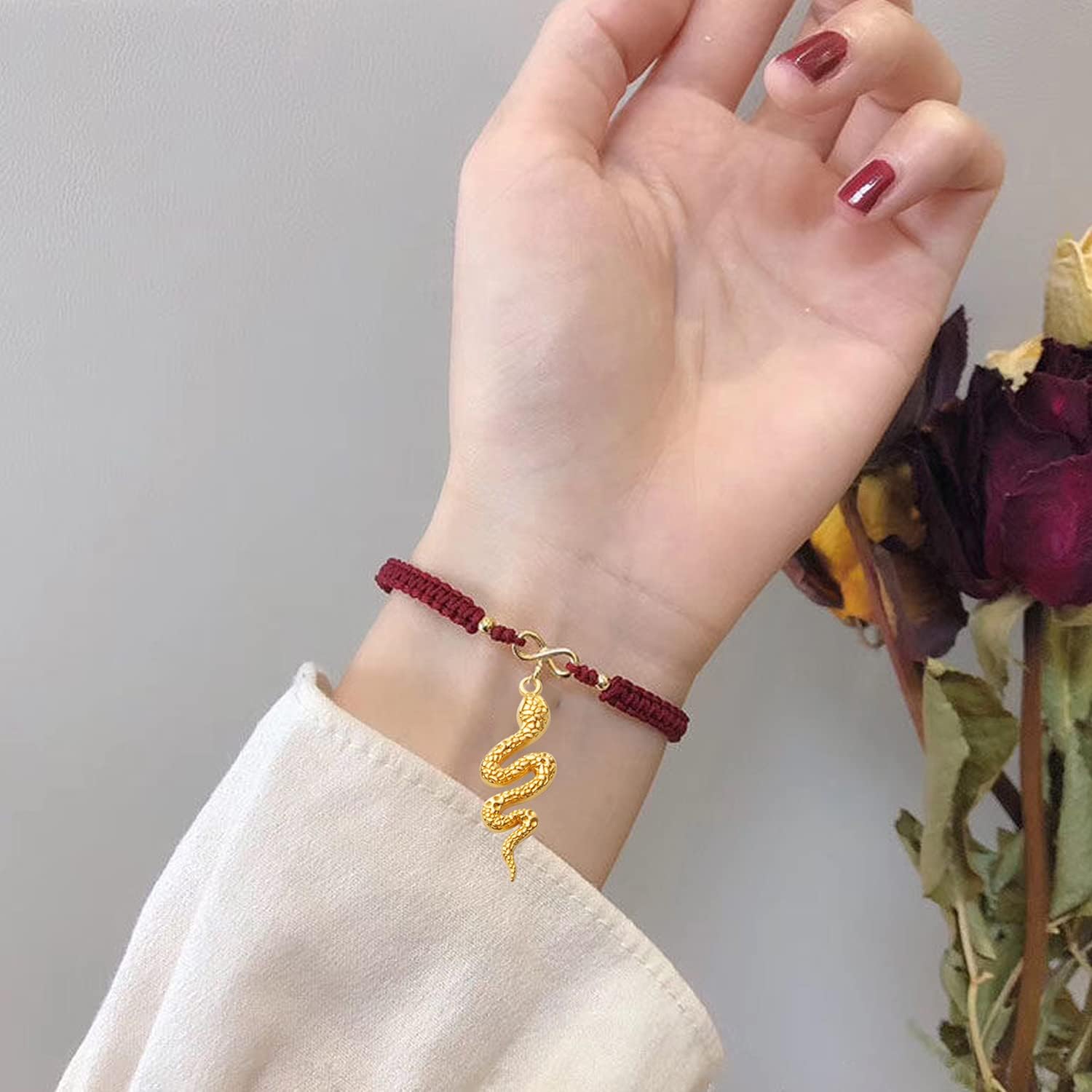 32pcs Snake Charms - Alloy Cobra Pendant for Bracelets Necklaces DIY Jewelry Craft Making Supplies, 4 Colors - Image 6