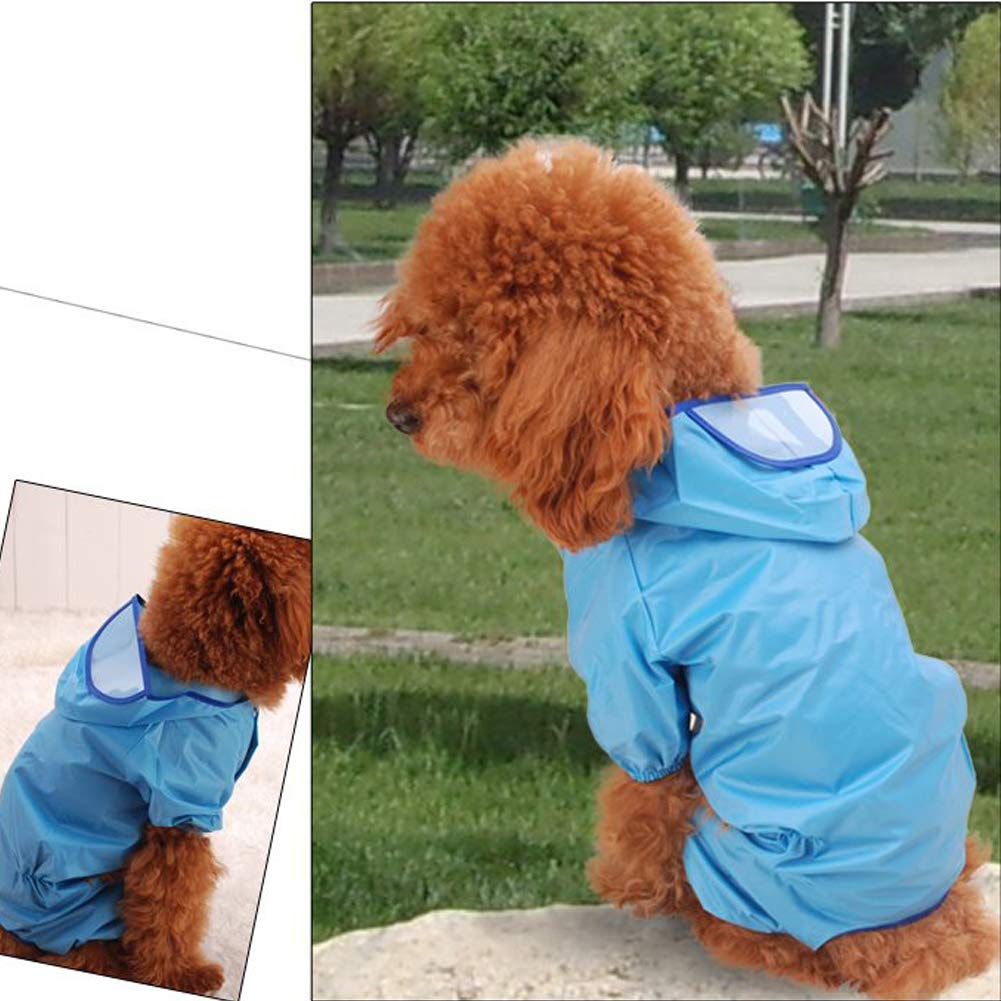 Wasserdichter Hunderegenmantel – Regenjacke Für Hunde – Schützende Haustierbekleidung Für Nasses Wetter