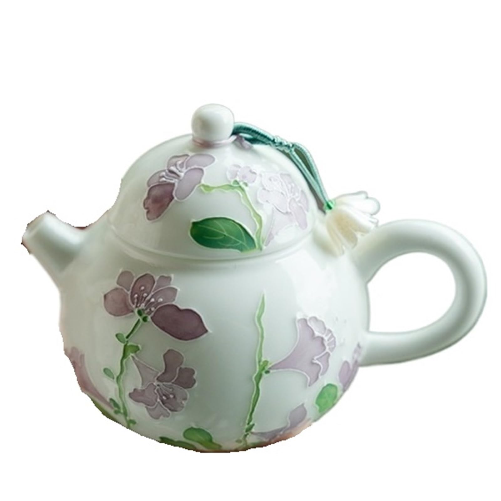 Théière en porcelaine blanche 100 ml évite l'amertume du thé