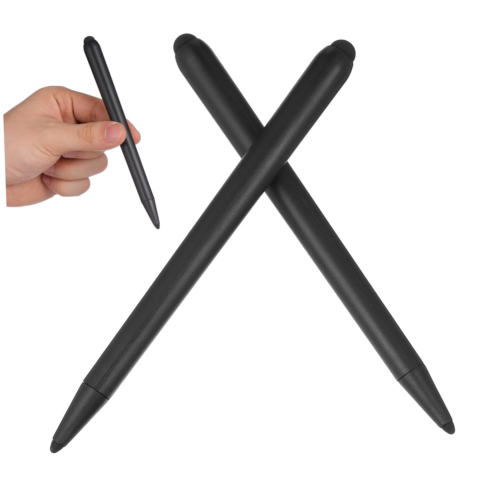 Stylet écran tactile capacitif pour machine éducative stylo de précision noir double embout - 8
