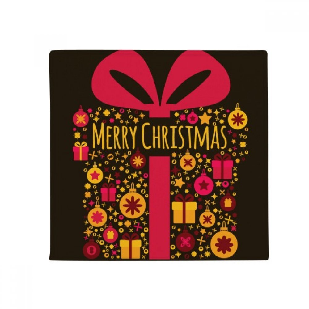 Cadeau de Noël tapis de sol 80cm multicolore et antidérapant pour entrée de maison