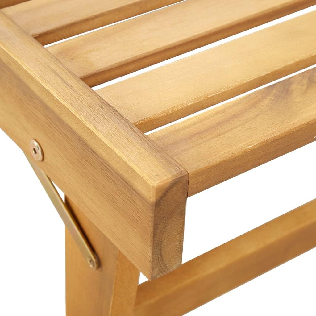 Folding Sun Lounger with Cushion,Backyard Chaise,Napping Loungers,Comfortable Loungers,Portable Loungers,Patio Lounge Chair,for Outdoor Sunbathing,Patios,Pools,Lawns,Camping,Solid Acacia Wood