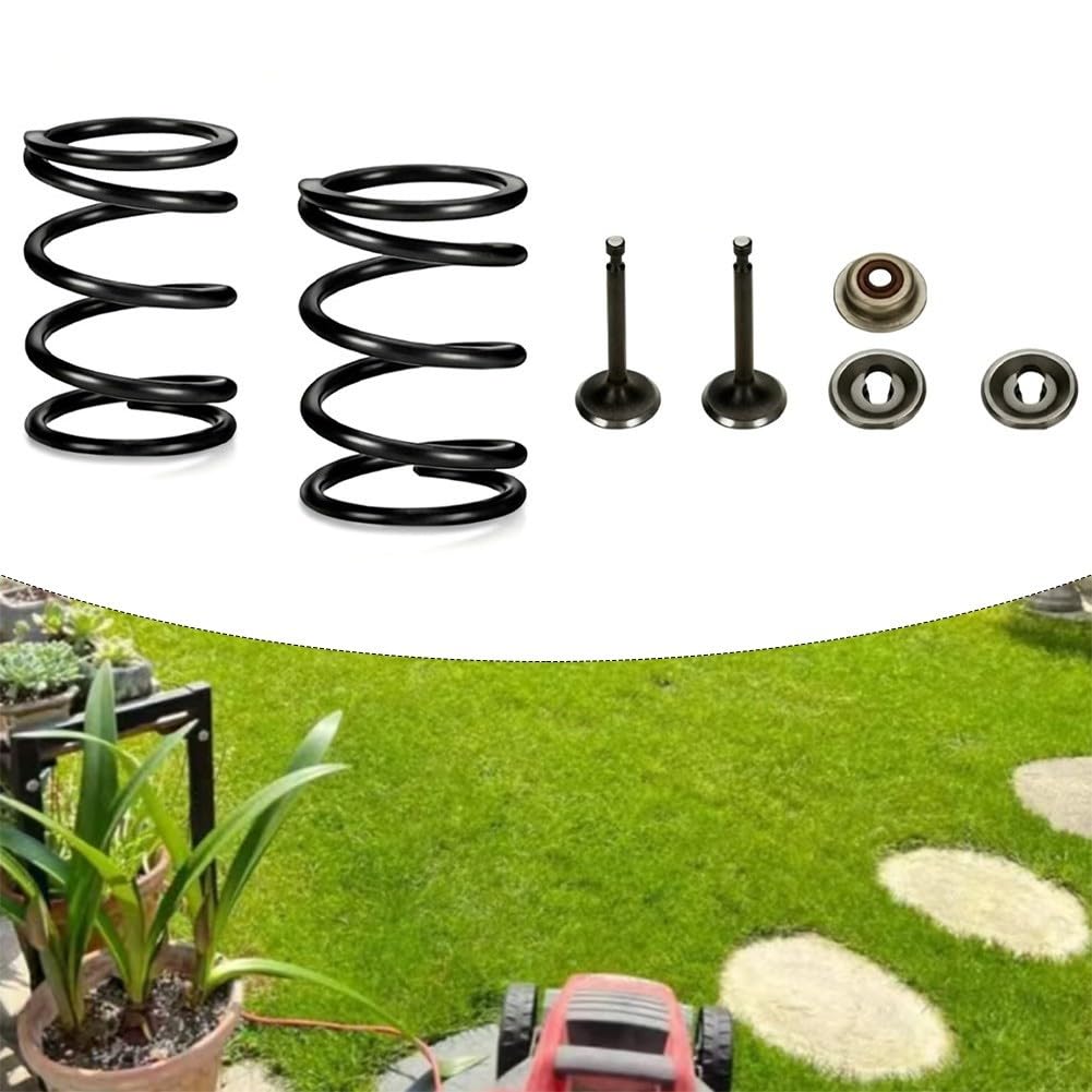 Kit di fermo della molla della valvola di scarico dell'aspirazione compatibile con GX160 per GX200 per operazioni di ricostruzione del motore (188F-190F)