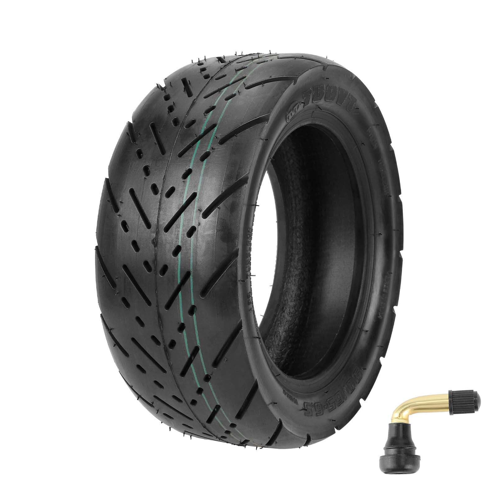 TUOVT 90/65-6,5 Reifen für Kukirin G4, 11 Zoll, schlauchlos, für E-Scooter ZERO 11X, Laotie TI30 ES18 ES18P, Trittbrett Paul, Dualtron Thunder (2 Stk)