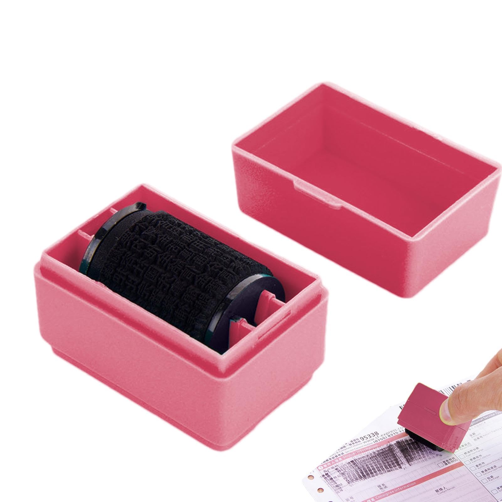 Stylo Cache Informations Tampon Rouleau Protection Confidentialité - Pour Masquer Adresses, Informations Personnelles Sur Courrier, Documents Stylo Rouleau Sécurité