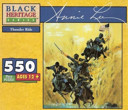 Black Heritage Series Puzzle The Art of Annie Lee THUNDER RIDE 550 ...