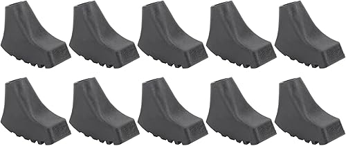 Miniatura 9 de Cubierta universal para patas de bastón de senderismo, patas de goma antideslizantes universales para bastones de senderismo