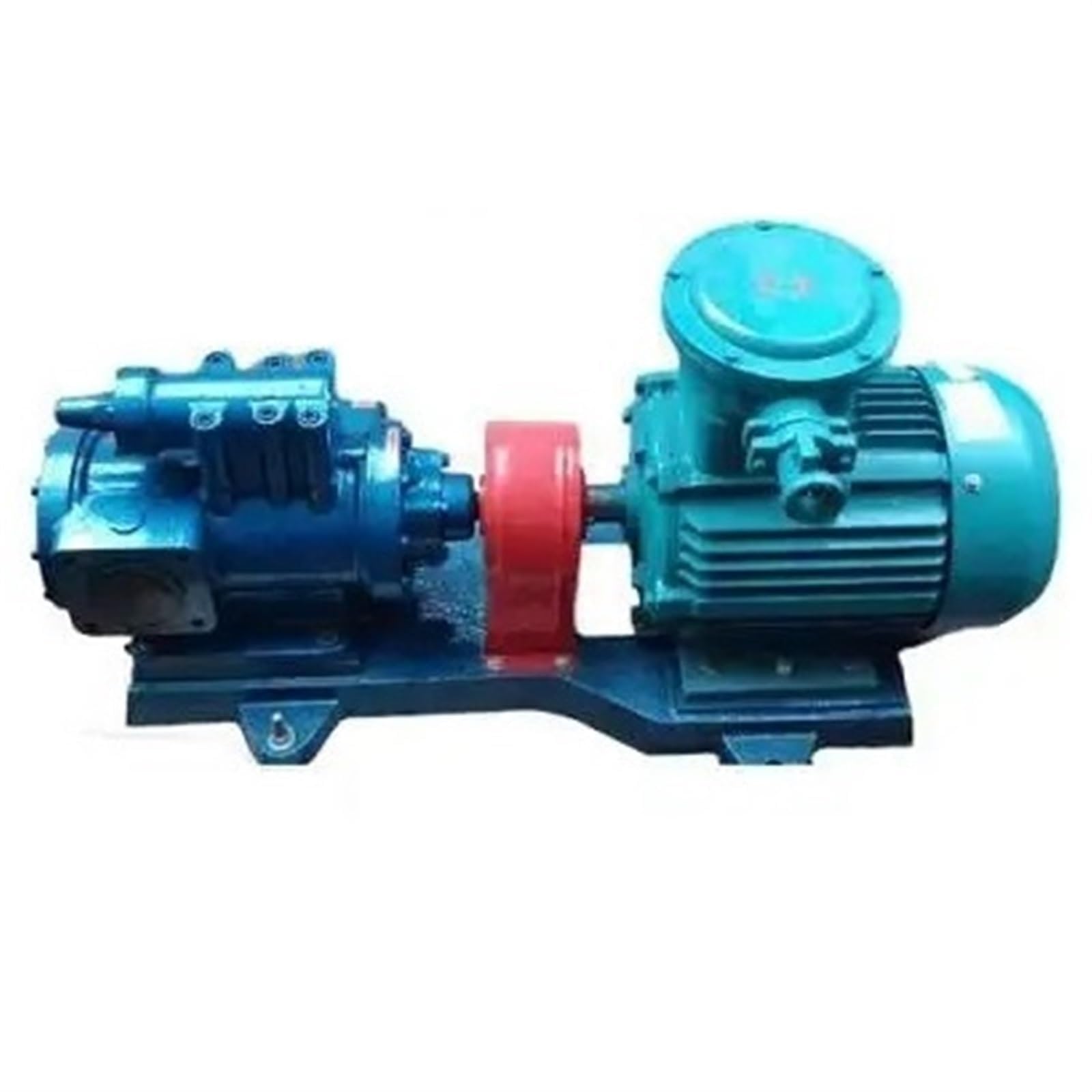 PEQYUACTE Hydraulic Gear Pump Portable Small High Pressure Manual Hand 10 000 Psi 700 Bar With Gauge And Adapt