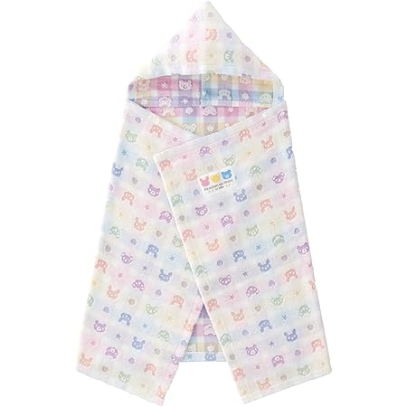 Amazon 赤ちゃんの城 フード付きバスタオル ローブ カラフル 60 100 フード除く オフホワイト お風呂 沐浴 ベビー用タオル ベビー マタニティ 通販