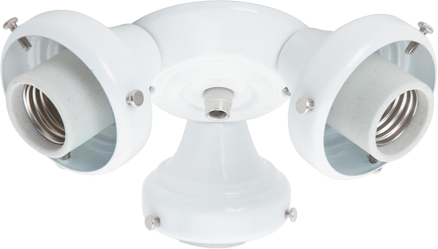 Hunter Three Light Black Fitter for Ceiling Fan, Black image 3