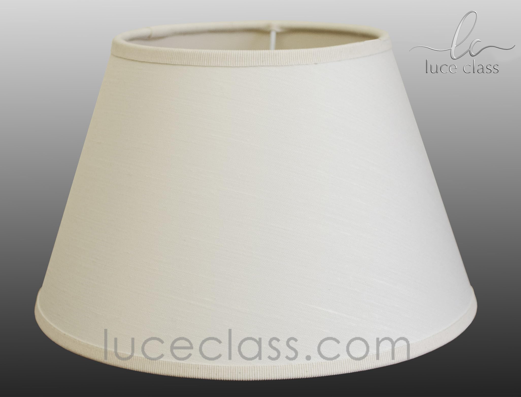Led Mall Home Paralume in Tessuto per Lampade da Tavolo | Paralume Conico per Lampade e Abat Jour da Soggiorno e Camera | Made in Italy, Diametro 30 cm (Arancio