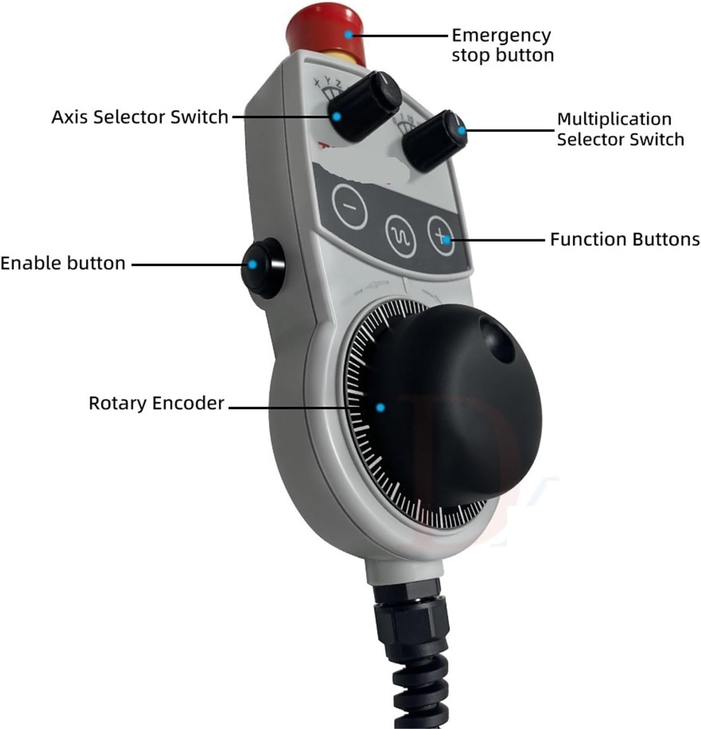 Replace Electronic Mpg Handwheel Pulse Generator Manual Pulse Generator HBA-112063 HBA-112397 HBA-079827
