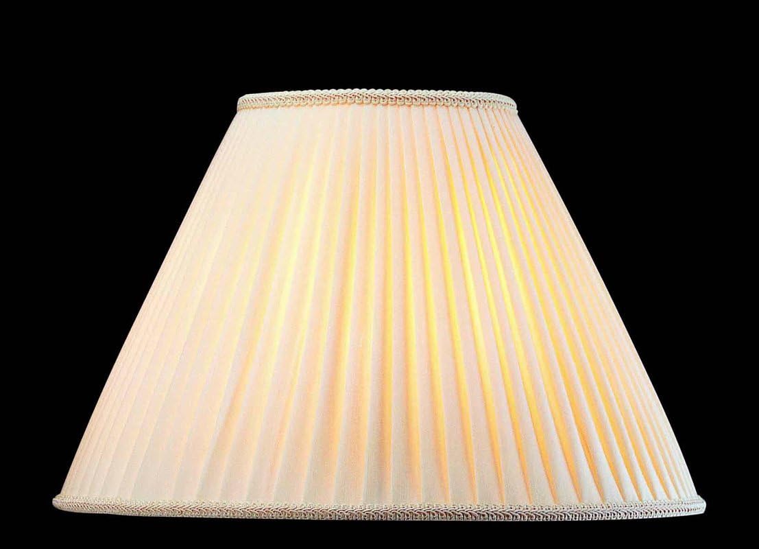 Lite Source CH11117 17Inch Lamp Shade, Cream Table Lampshades