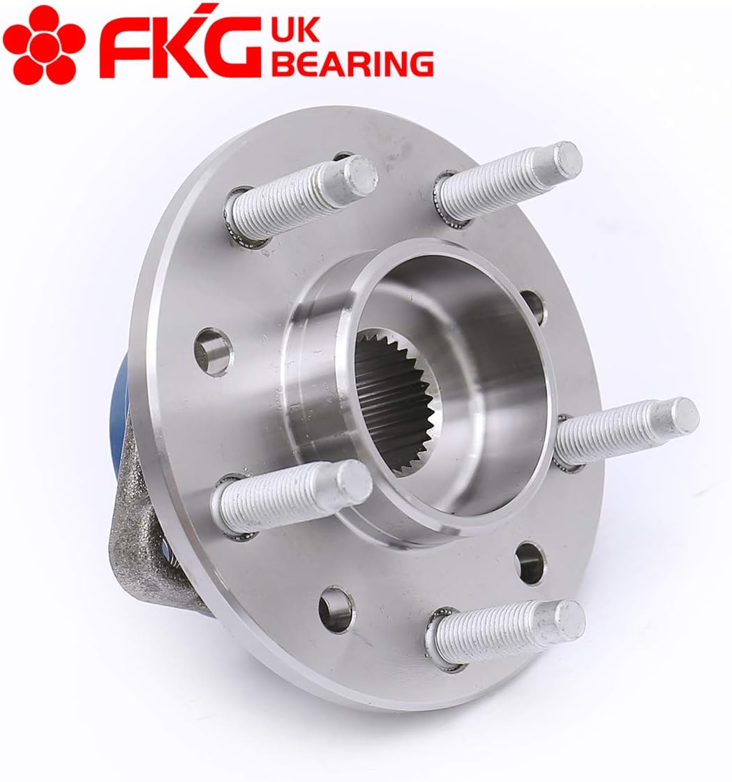 FKG 513137 Front Wheel Bearing Hub Assembly fit for 97-03 Chevy Malibu, 04-05 Chevy Classic, 97-99 Oldsmobile Cutlass, 99-04 Oldsmobile Alero, 99-05 Pontiac Grand AM, Set of 2