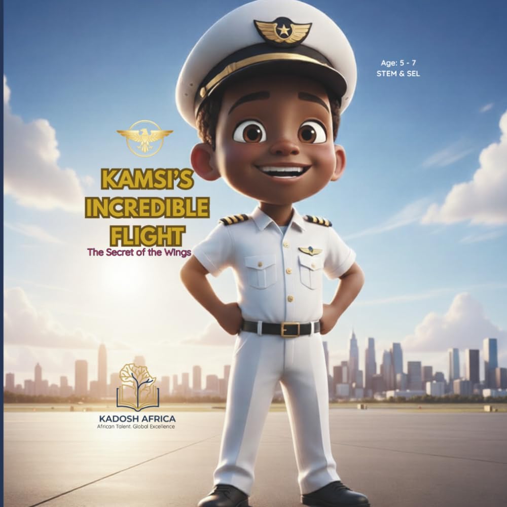 KAMSI'S INCREDIBLE FLIGHT: The Secret of the Wings: A Young Pilot's Introduction to Forces and Flight: 1 (Kadosh Africa STEM Series)